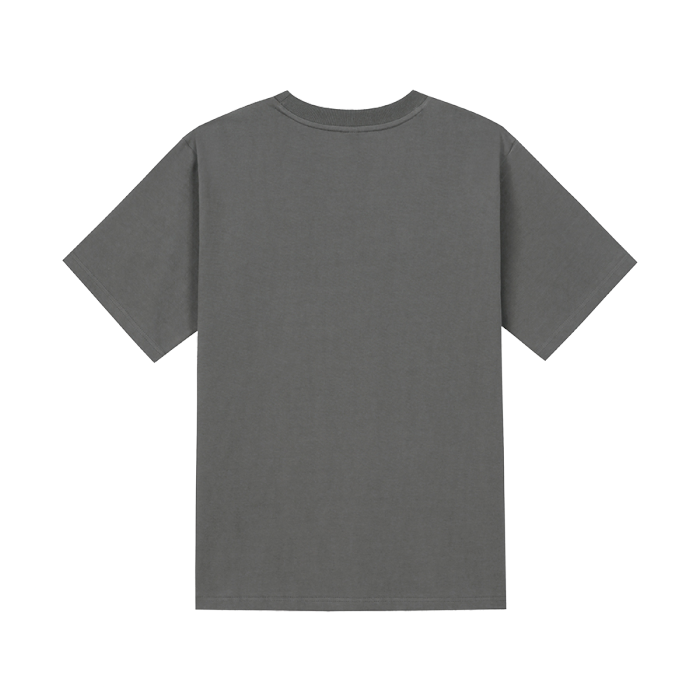 반팔티셔츠16수(그레이) 앞면 프린팅