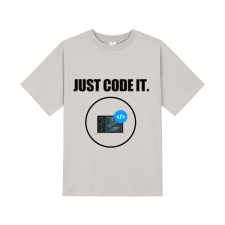 반팔티셔츠16수(베이지) 앞면 프린팅