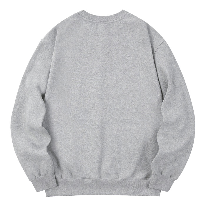 맨투맨(그레이) 앞면 프린팅	