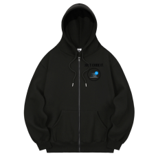 후드집업 앞면 프린팅