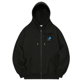 후드집업 앞면 프린팅