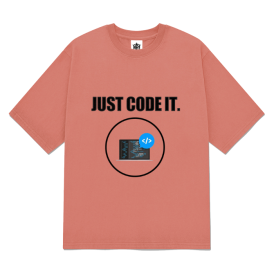 반팔티셔츠 20수(핑크) 앞면 프린팅