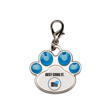 애완동물 이름표 (블루)