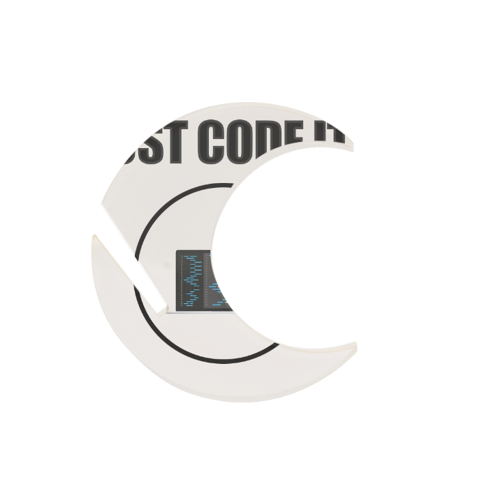 음료 아크릴 태그 (달)